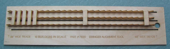 stair stringers construction jig