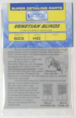 Venetian Blinds packaging