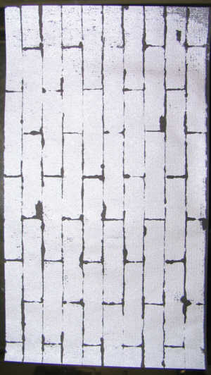 tar paper roofing material illustration