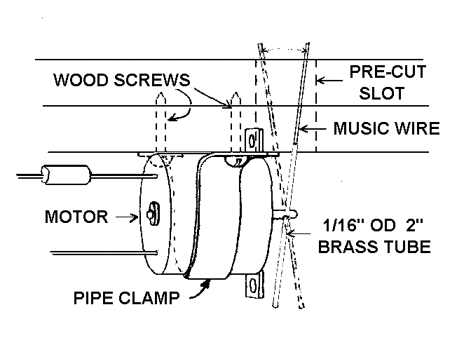 horizontal mount with pipe clamp  672 x 485